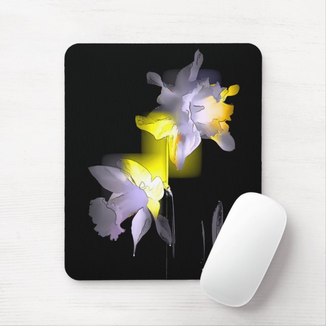 Mousepad Daffodils Cubist (Com mouse)