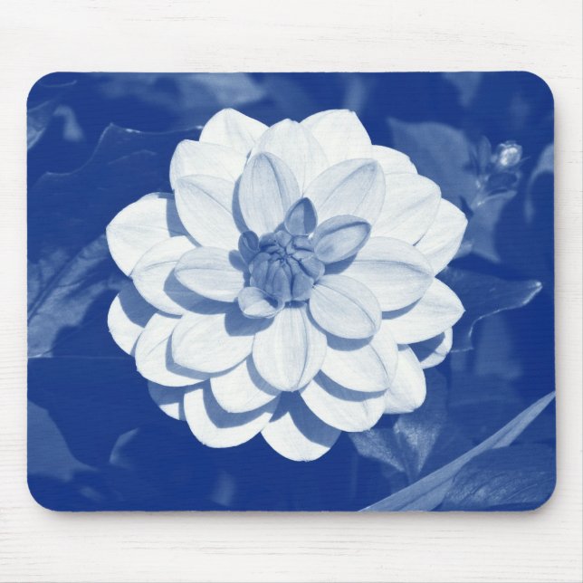 Mousepad Dahlia - Cianótipo Digital (Frente)