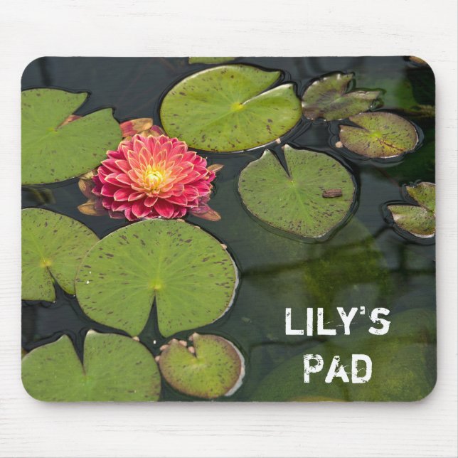 Mousepad Dahlia In Pond (Frente)