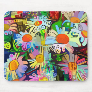 Mousepad Daisies