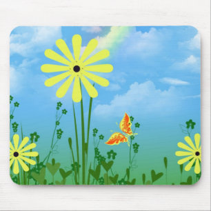 Mousepad Daisies Amarelo de Verão