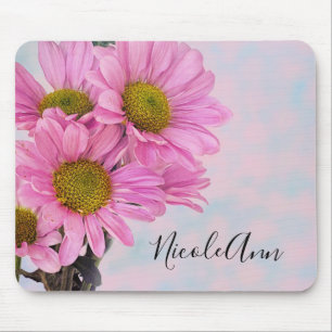 Mousepad Daisies Rosa