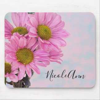 Mousepad Daisies Rosa