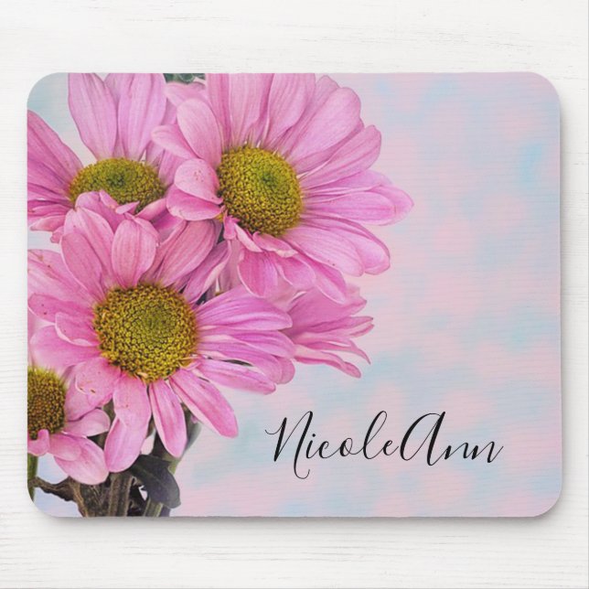 Mousepad Daisies Rosa (Frente)