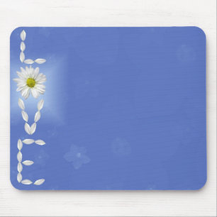 Mousepad Daisy Blue