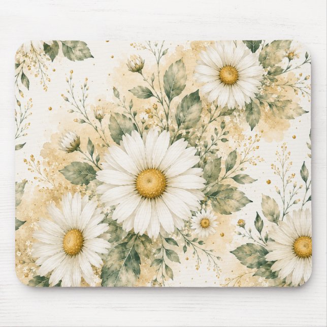 Mousepad Daisy Botânica (Frente)