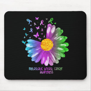 Mousepad Daisy Butterfly Sensibilização Metastática do Canc