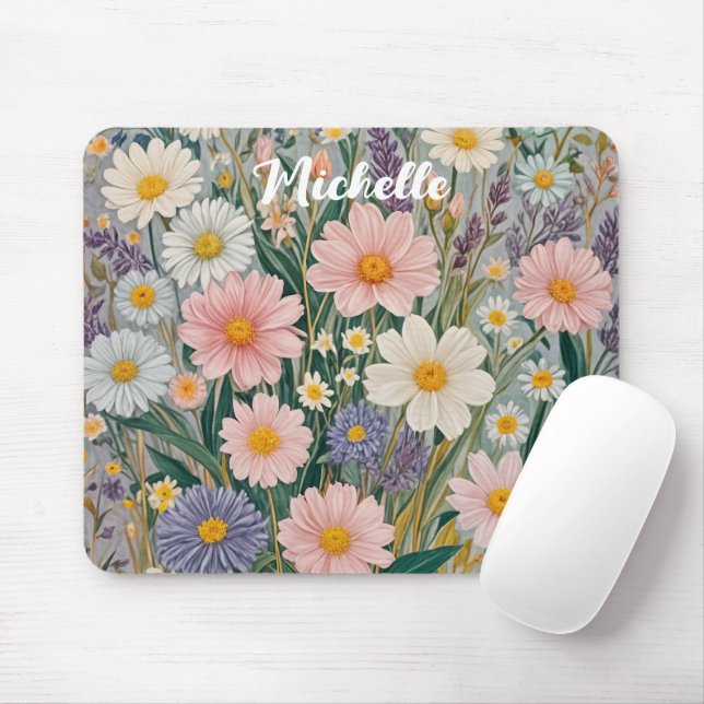 Mousepad Daisy Dreamscape Personalizado (Com mouse)