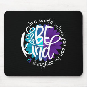 Mousepad Daisy Flower Seja gentil com a prevenção do suicíd
