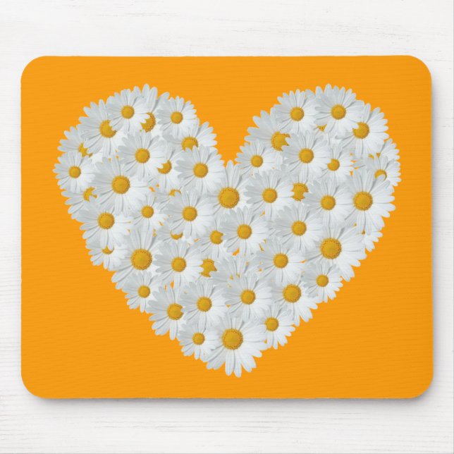 Mousepad Daisy Heart (Frente)
