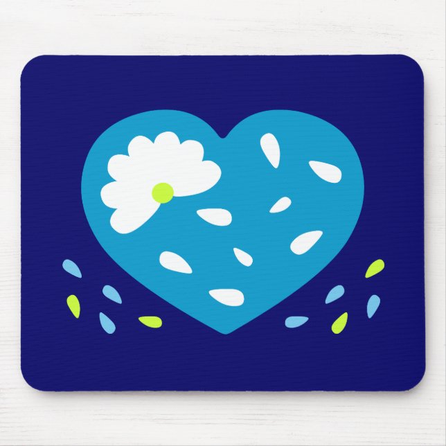 Mousepad Daisy Heart (Frente)