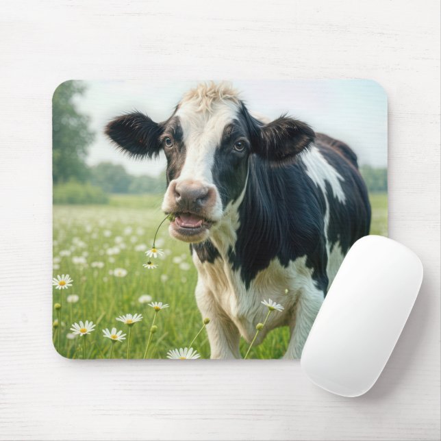 Mousepad Daisy The Cow (Com mouse)