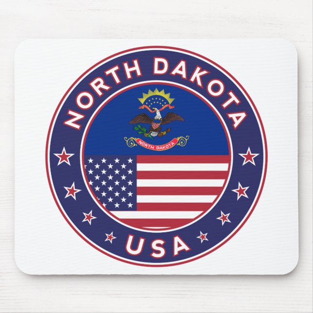 Mousepad Dakota do Norte (Frente)