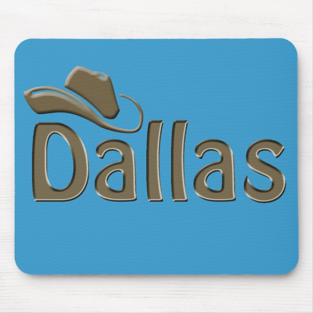 Mousepad Dallas - cor variável do fundo (Frente)