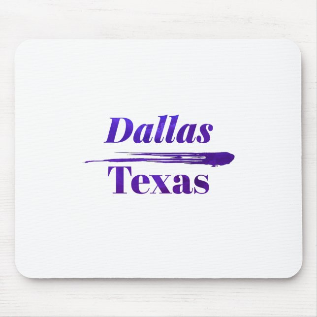 Mousepad Dallas Texas (Frente)