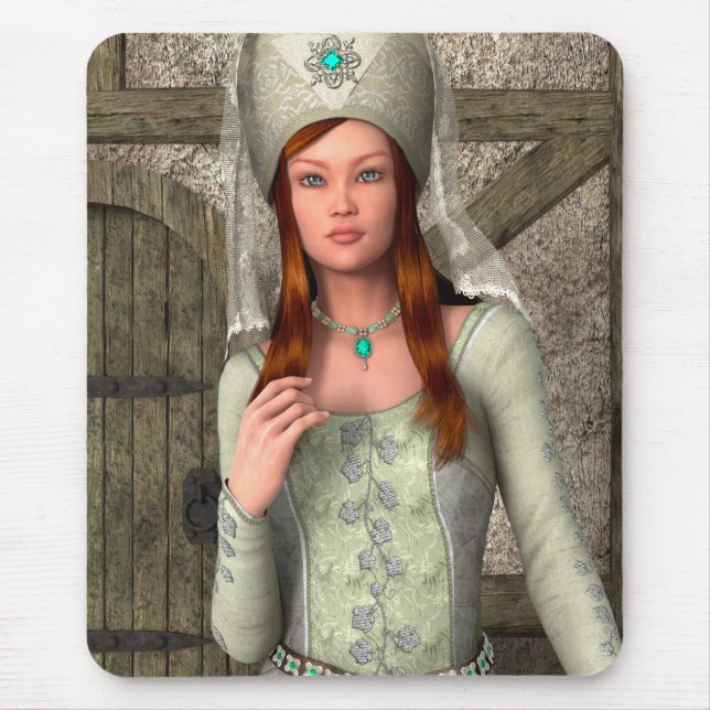 Mousepad Dama Medieval  (Frente)