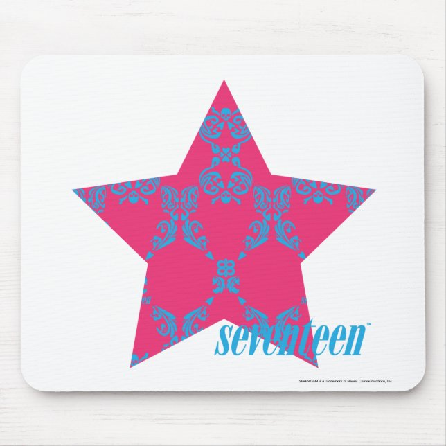 Mousepad Damasco 2 Aqua-Magentas (Frente)