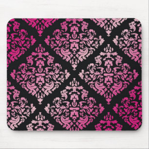 Mousepad damasco 311-Luxuriously cor-de-rosa