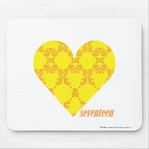 Mousepad Damasco 4 amarelos alaranjado