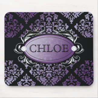 Mousepad damasco do roxo 311-Luxuriously
