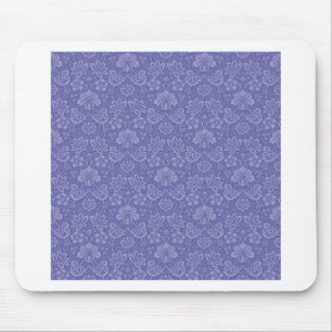 Mousepad Damasco em azul