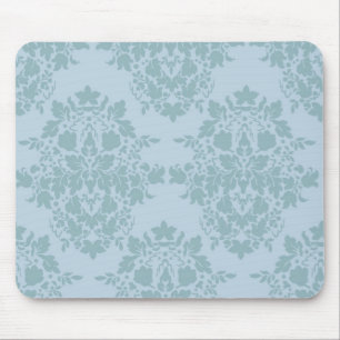 Mousepad damasco no azul