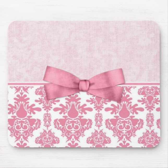 Mousepad Damasco Rosa (2) (Frente)