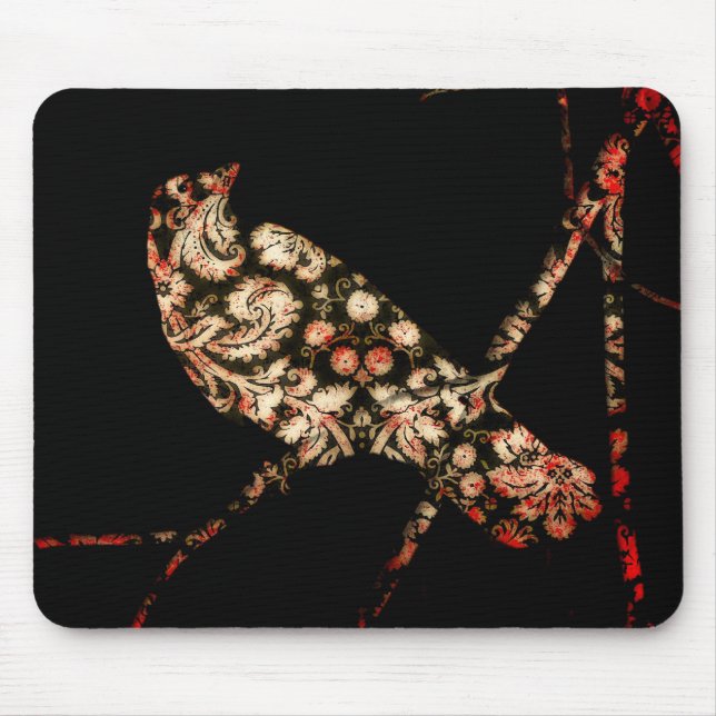 Mousepad Damask Bird (Frente)