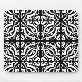 Mousepad DAMASK - Fundo preto