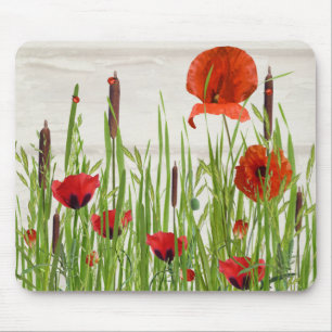 Mousepad Damybugs sobre Flores de Papoila