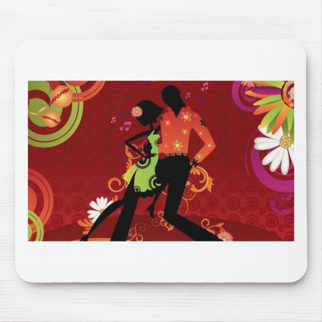 Mousepad Dança da salsa (Frente)