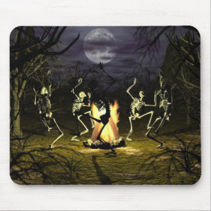 Mousepad Dança de esqueleto