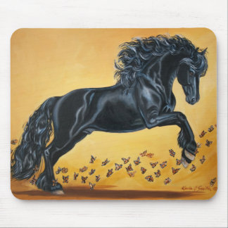 Mousepad Dança do verão com borboletas