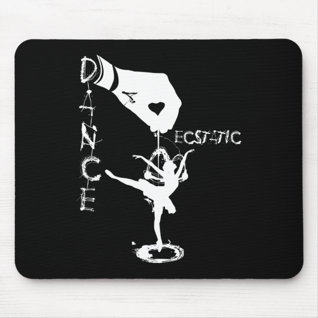 Mousepad Dança Extática Llerina Dançarina Em Um Tutu Freest (Frente)