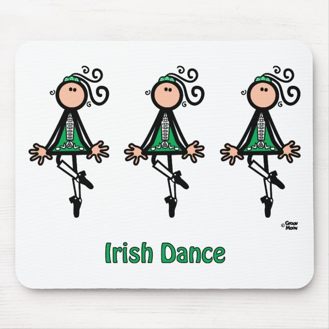 Mousepad Dança irlandesa (Frente)