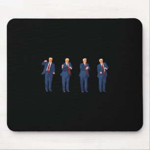 Mousepad Dança Trump 4 De Julho Trump 2025 1