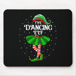 Mousepad Dançando Família de Natal Igualando Mulheres Menin