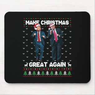 Mousepad Dançando Papais noeis E Dj Vance Fazem O Natal Gr