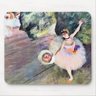 Mousepad Dançarina com Buquê de Flores por Edgar Degas