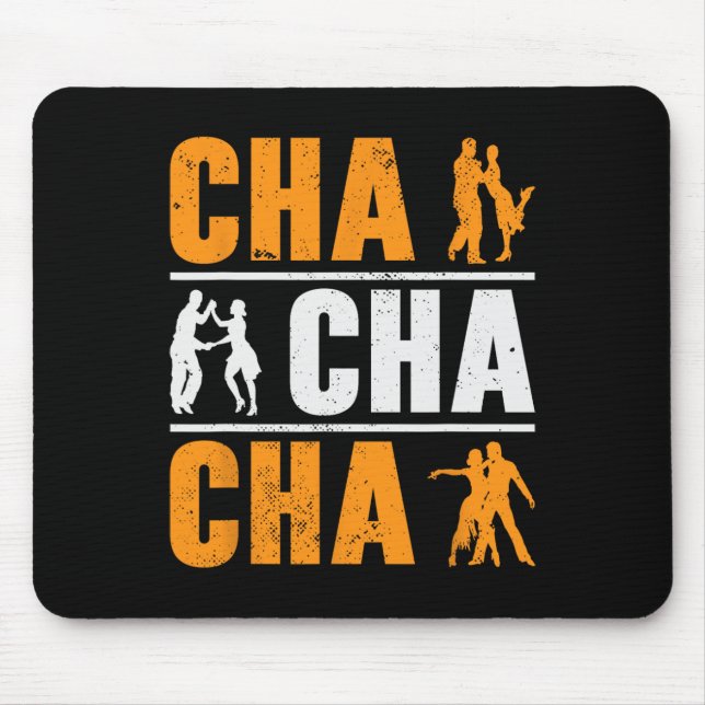 Mousepad Dançarina de Cha Cha Dançar Cubana (Frente)