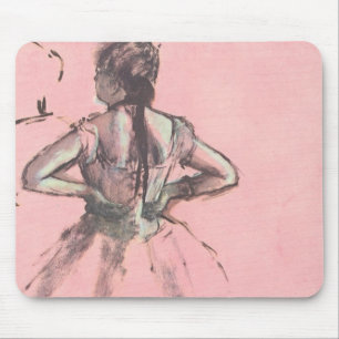 Mousepad Dançarina de costas por Edgar Degas Ballet Antigo