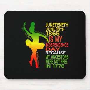 Mousepad Dançarina Negra Negra da 19ª Independência Balleri