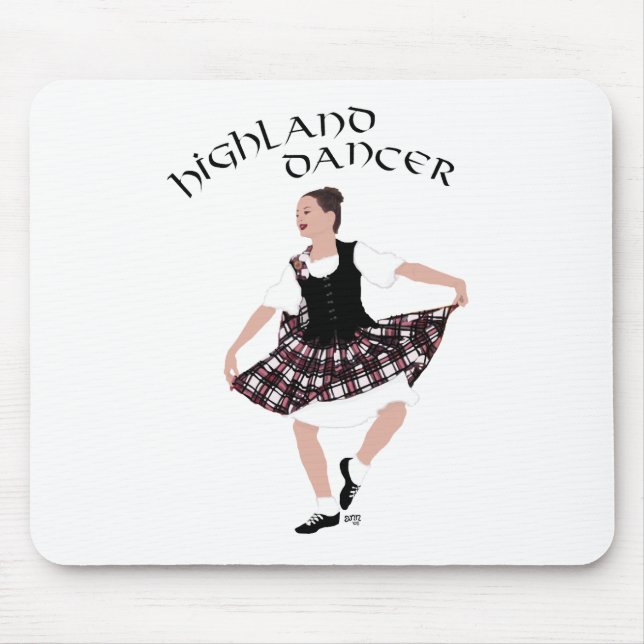 Mousepad Dançarino Country Escocês (Frente)