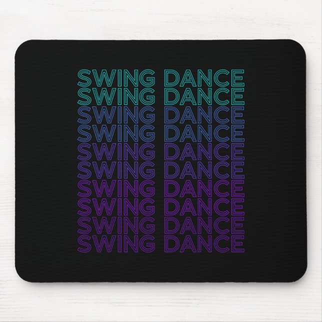 Mousepad Dançarino de balanço de balanço da oscilação (Frente)
