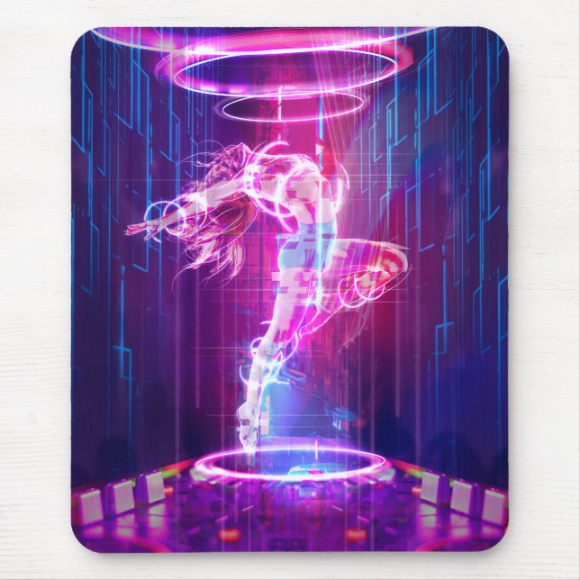 Mousepad Dançarino Neon Night Club (Frente)
