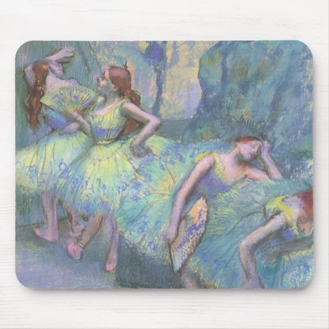 Mousepad Dançarinos balés nas Asas por Edgar Degas (Frente)