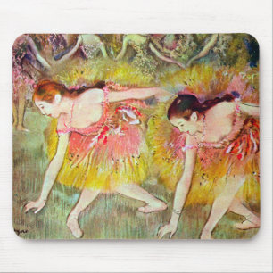 Mousepad Dançarinos descendo por Edgar Degas, Balé Art