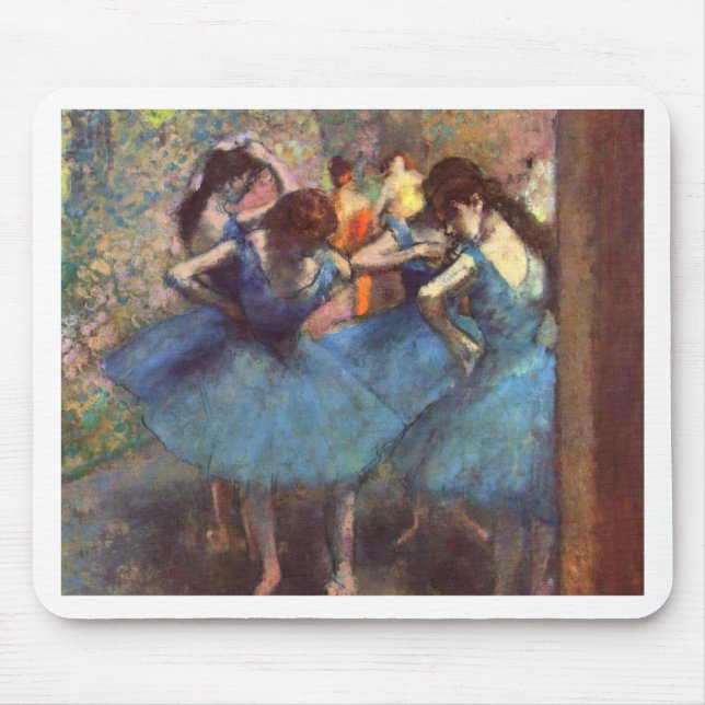 Mousepad Dançarinos no azul (Frente)