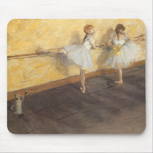 Mousepad Dançarinos no Bar por Edgar Degas, Balé de Vintage