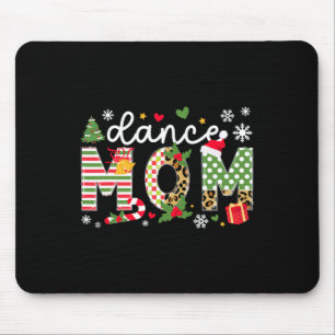 Mousepad Dance Mãe Dançarina de Natal Festa de Mãe Xmas